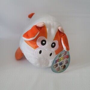 Bun Bun Stackems Orange Plush Bull Cow 2015 10"